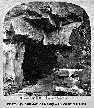 Devil's Hole Cave 1860