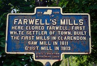 Farwell' Mills sign