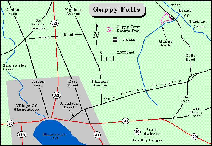 Guppy Falls Map