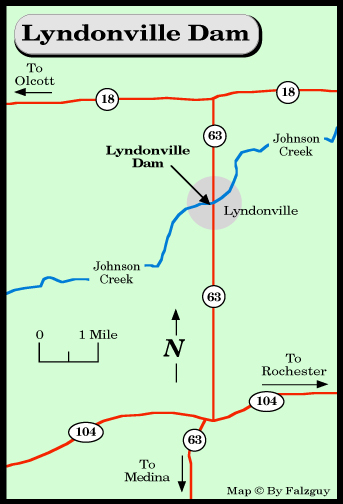 Lyndonville Map