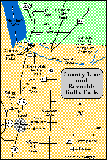 Reynolds Gully Map