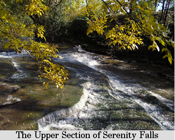 Serenity Falls Upper Section