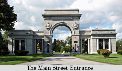 Forest Lawn Main Entrance