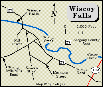 Wiscoy Map